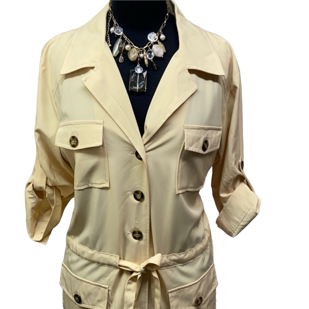 Linea Drawstring Waist Jacket - Picture 2 of 4